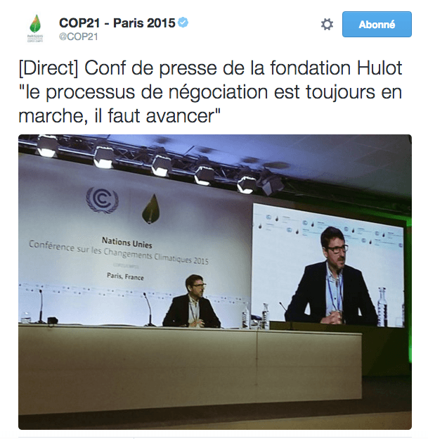 processus en marche COP21