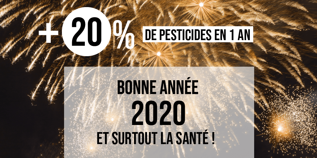 Carte de voeux pesticides 2020