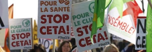 Plus de 80 acteurs de la société demandent la suspension du CETA