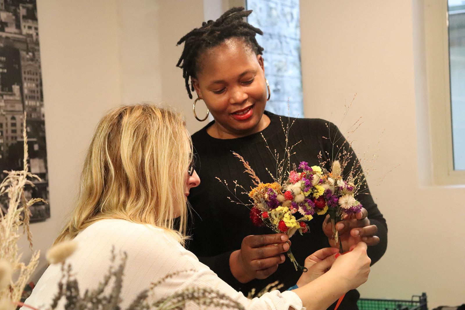 Atelier sur les fleurs locales et de saison