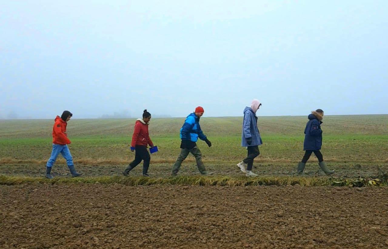 Les jeunes de l'association Sillage